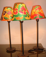 poppies lampshades